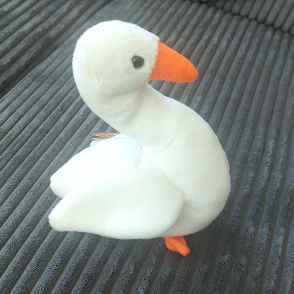 NWT Vintage NEW-Old Stock TY Beanie Baby Swan "Gracie" - Picture 4 of 5